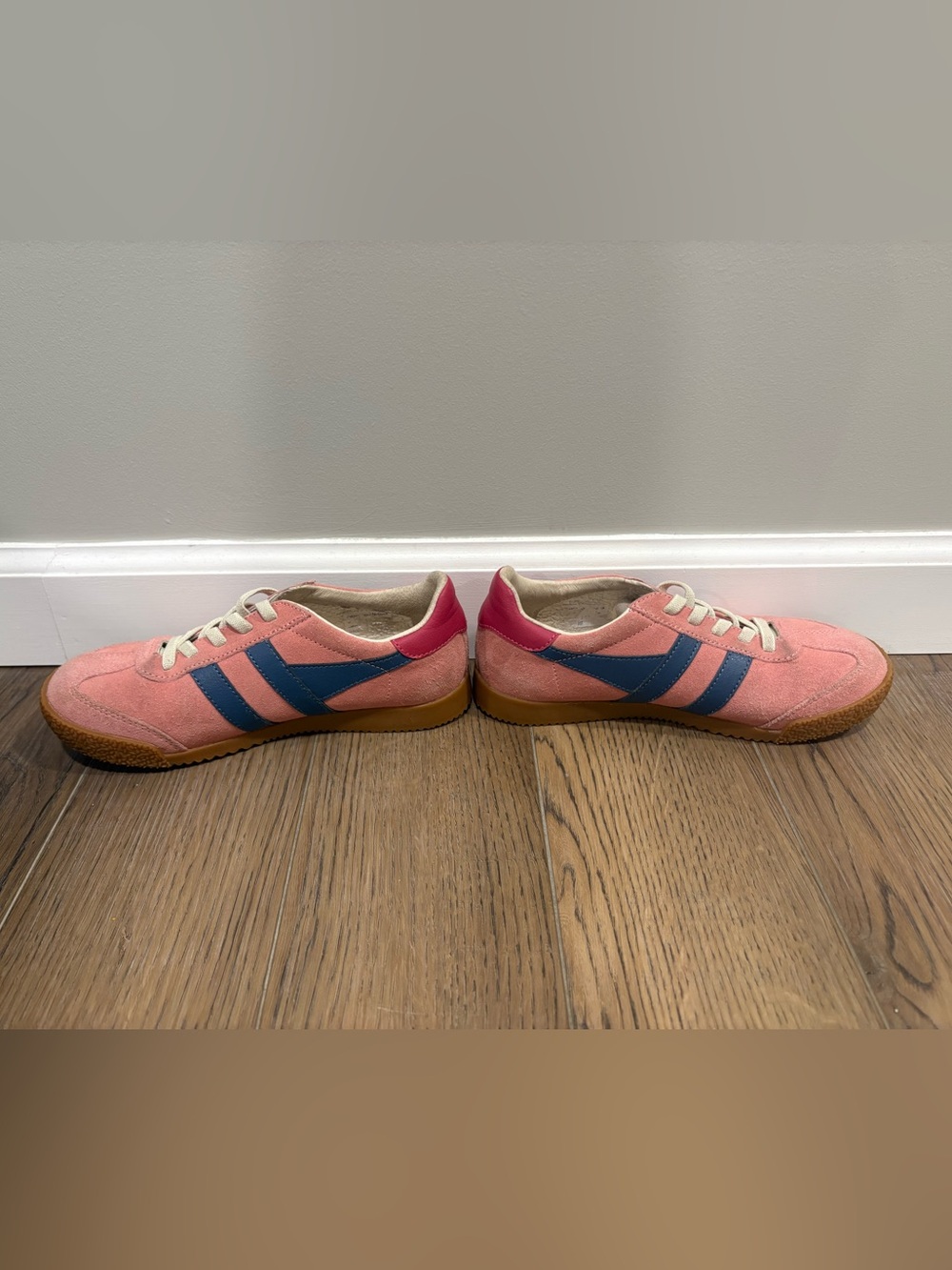 Gola Sneakers with Blue Stripes